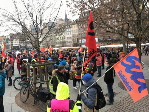 Strasbourg : les manifestants au rendez-vous ce jeudi pour la...